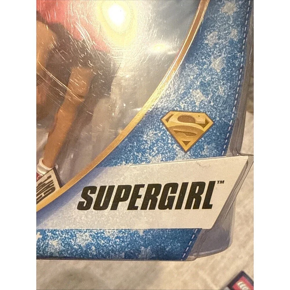 DC Superhero Girls Supergirl 10-inch Action Doll with Cape and Short Blonde Hair
