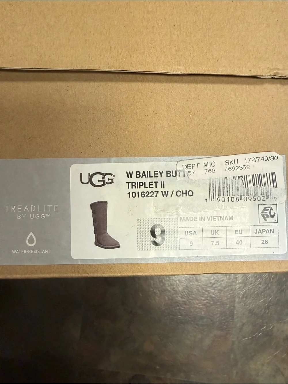 UGG tall suede