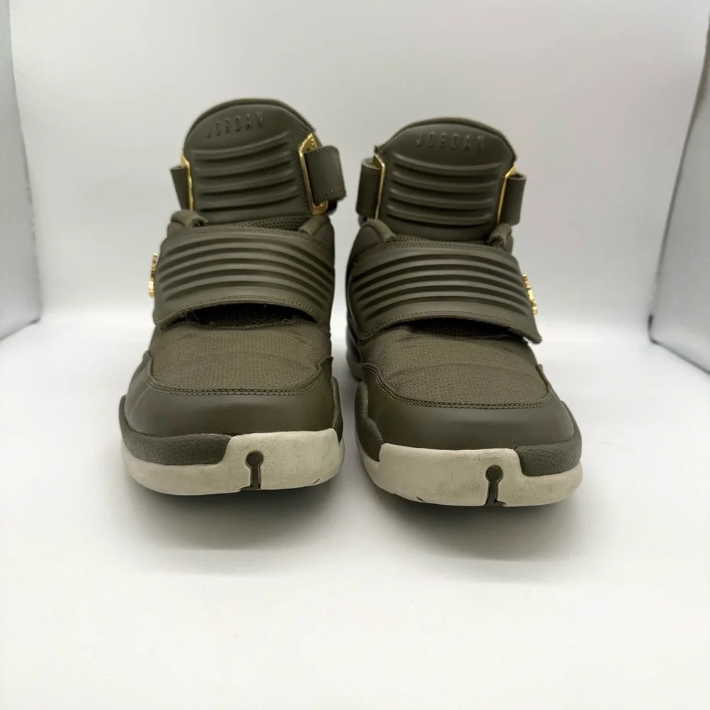Air Jordan Generation 23 Basketball Shoes Olive Green Men's Size 13