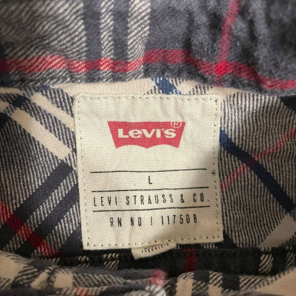 Levis blue shirt