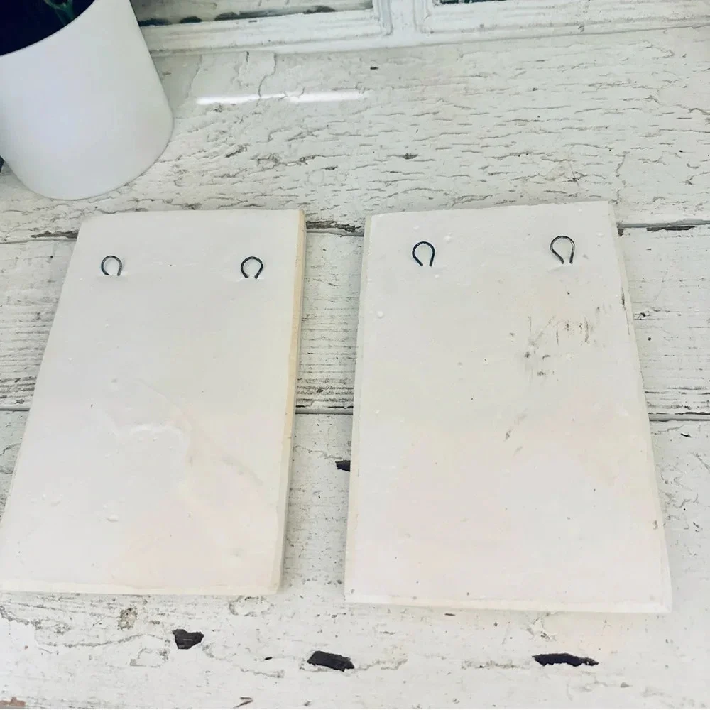 Vintage chalkware rocking