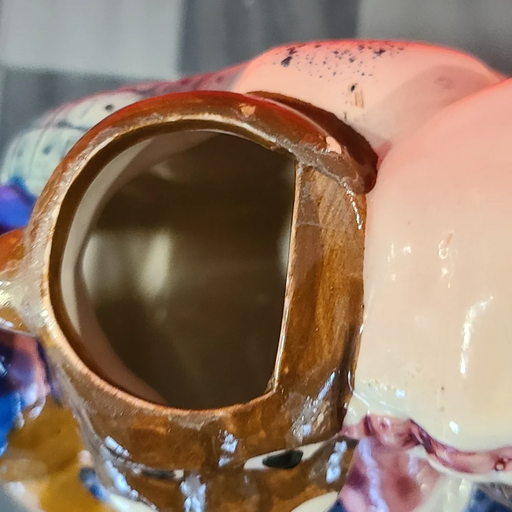 Glazed Ceramic Three Bears Teapot