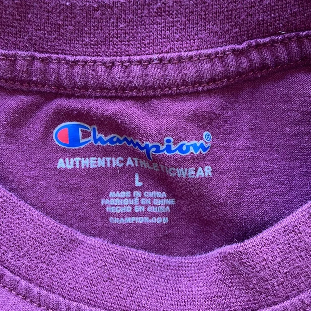 Champion shirt size