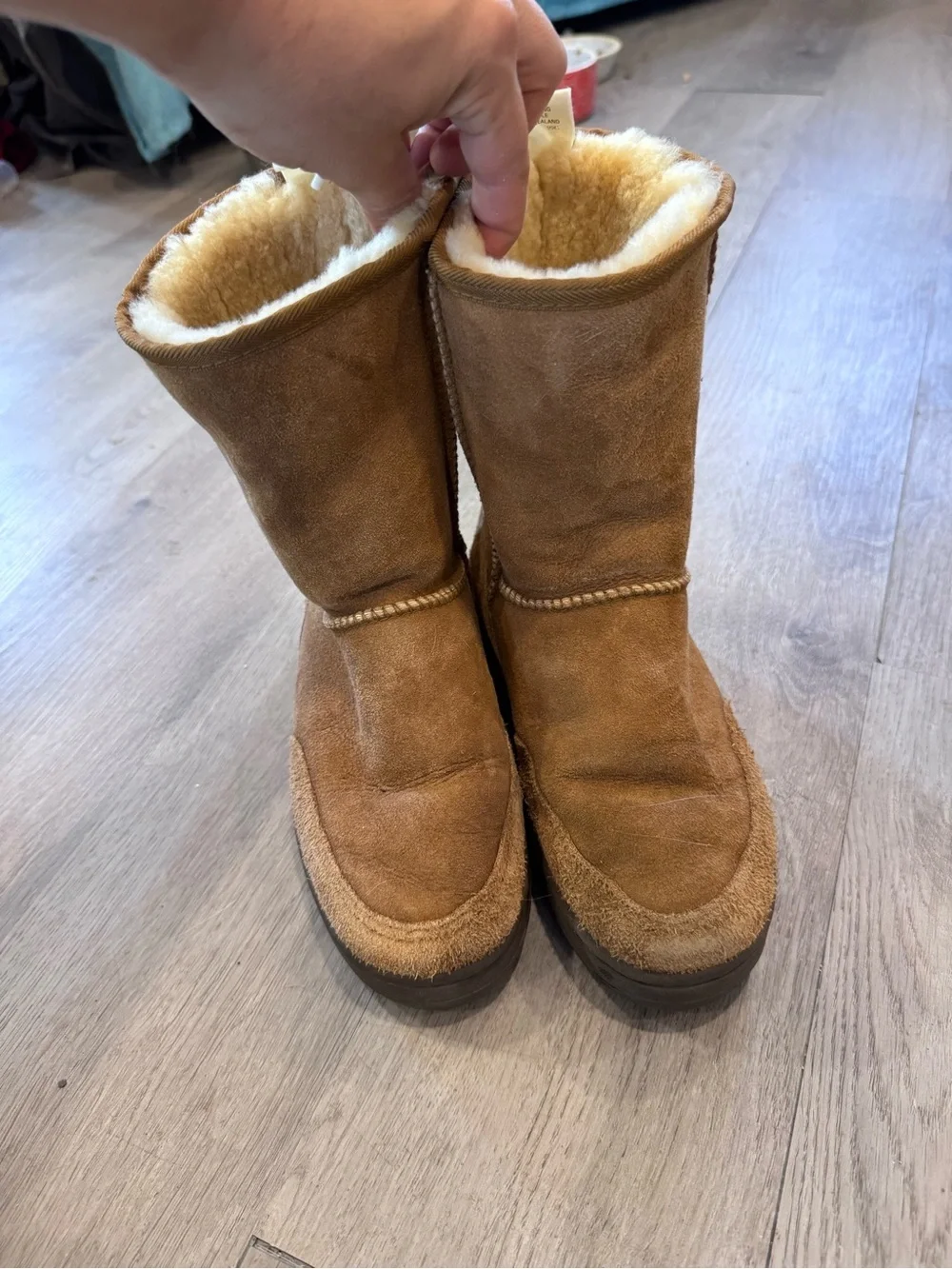 UGG shearling suede lined