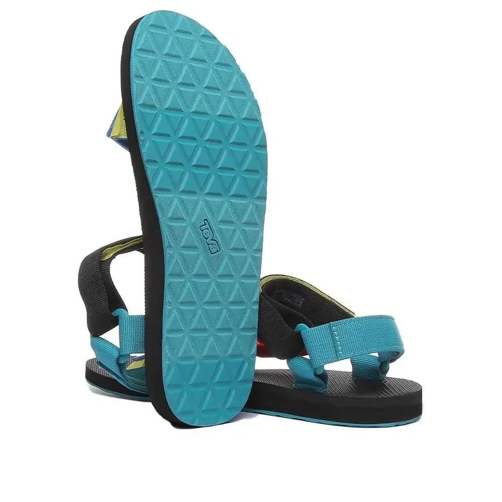 Men’s Teva Original Universal Sandals Retro Multicolor Size 8 Adventure‎