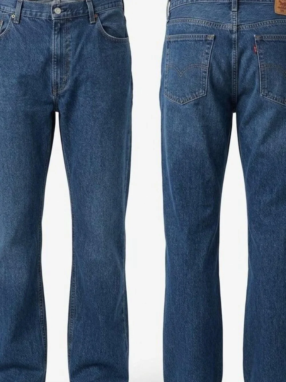 Levi's 517 Boot Cut Men's Blue Denim Jeans Size 40x34