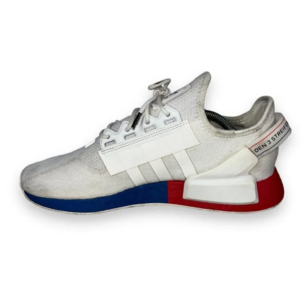 Adidas NMD_R1 V2 'White‎ Lush Red Blue' FX4148 Men's 11