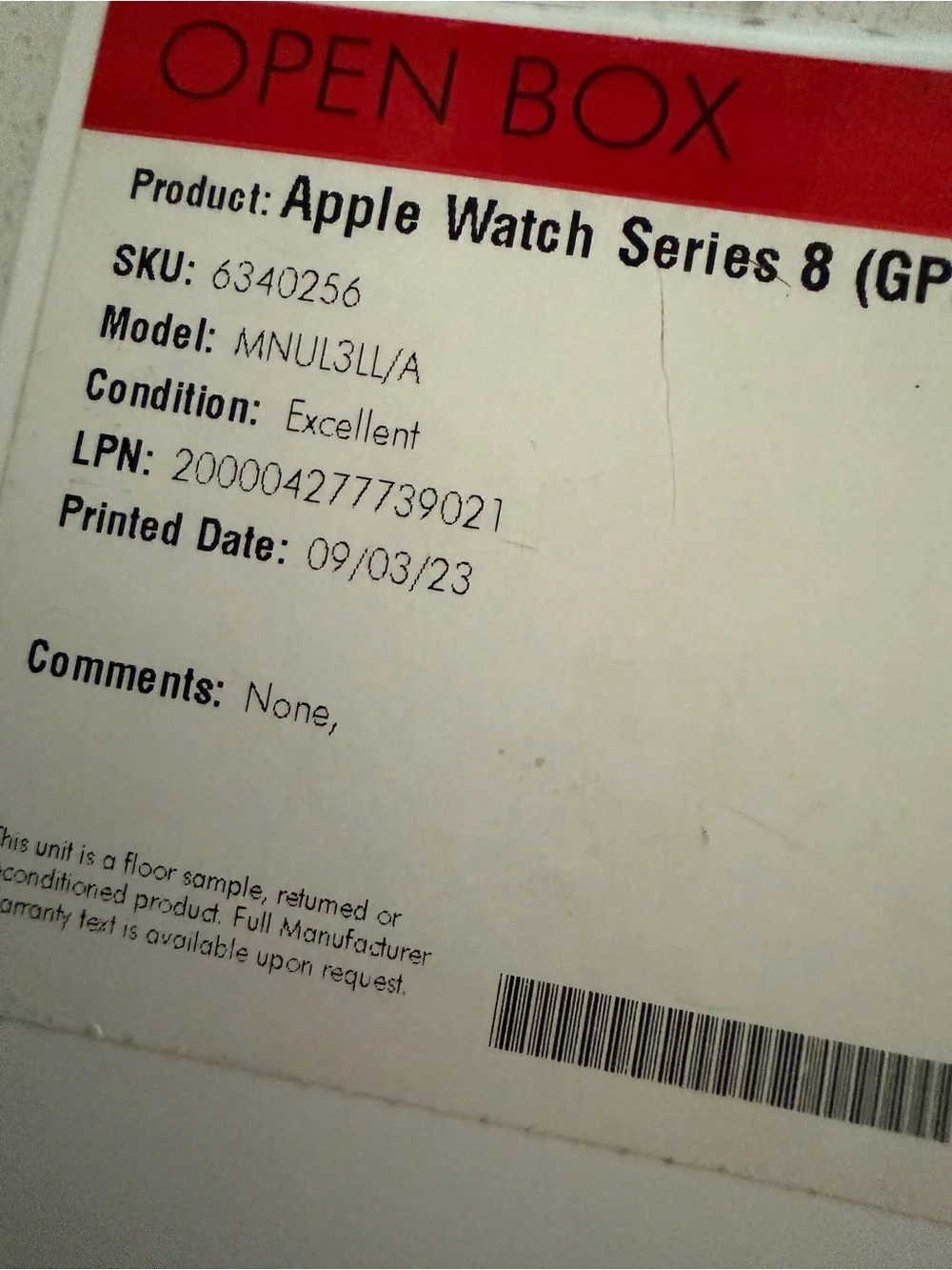 Apple Watch Series 8