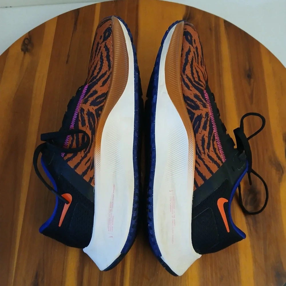 Nike Air Zoom Pegasus 38 Womens 6.5 Orange Running Shoes Sneakers DQ7650-800