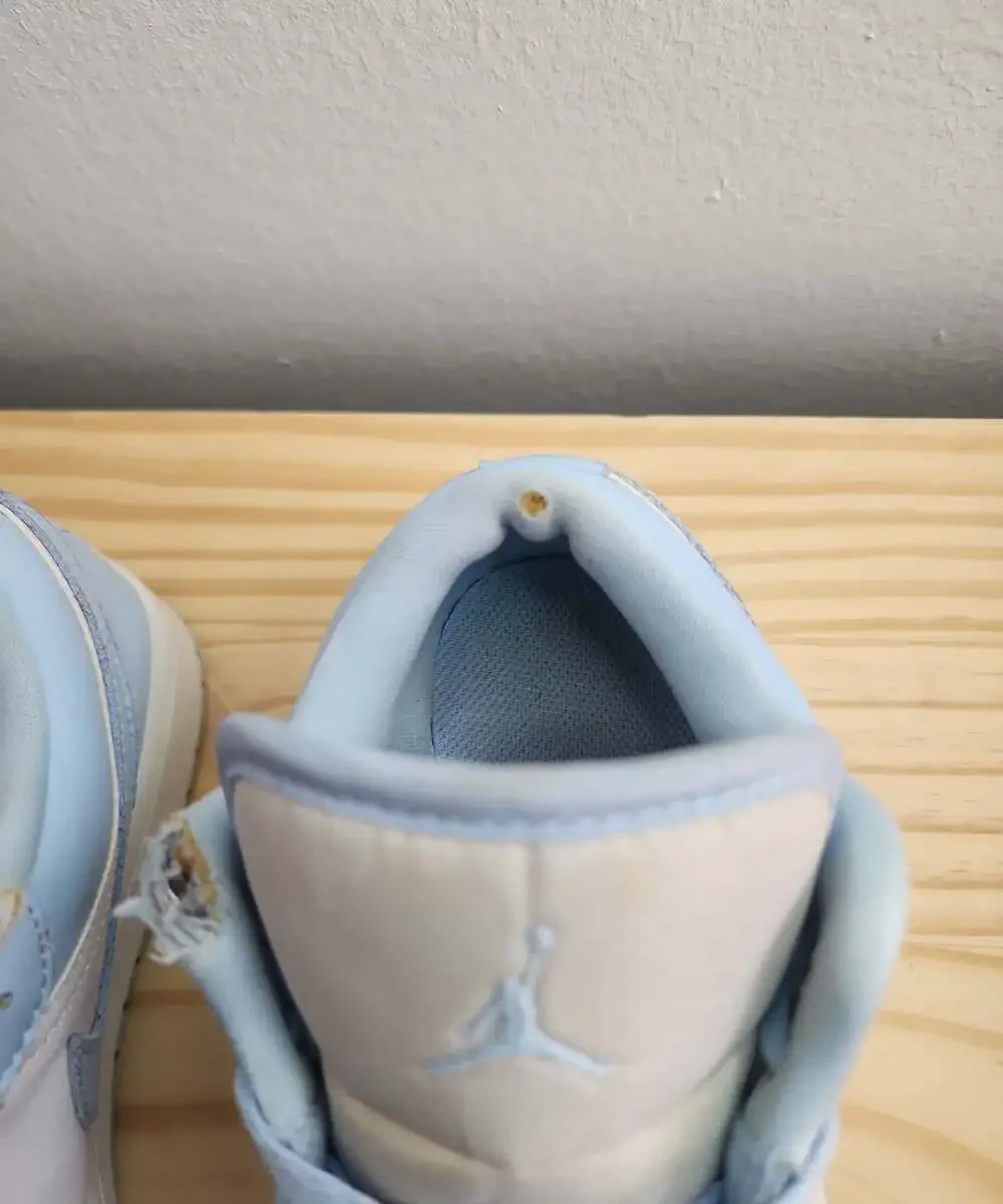 Womens Air Jordan 1 Low Aluminum Size 7.5