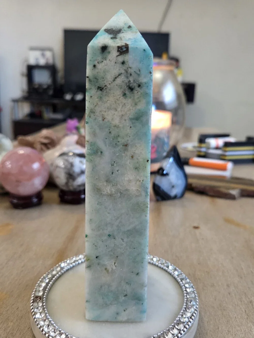 None natural chrysocolla