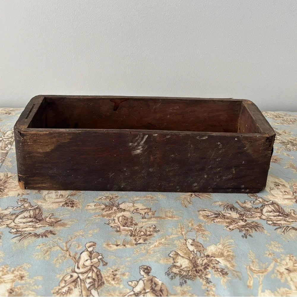 Vintage Wood Drawer Box Set Handcrafted Antique Primitive Farmhouse Cottage Core