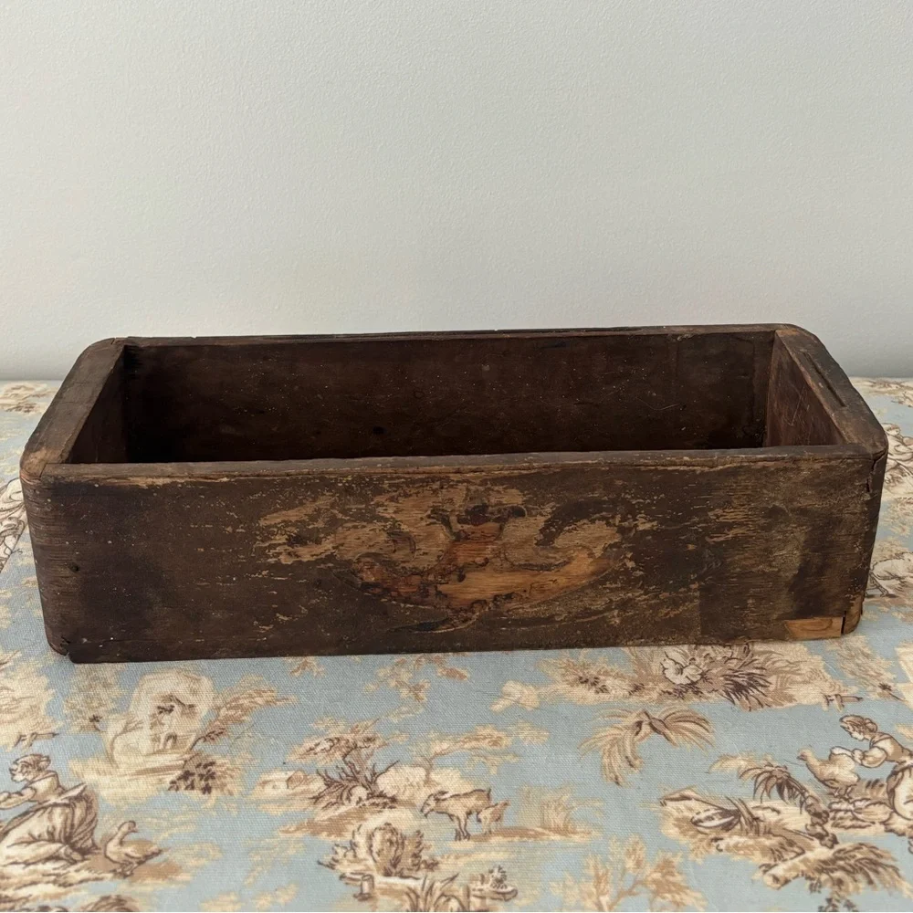 Vintage Wood Drawer Box Set Handcrafted Antique Primitive Farmhouse Cottage Core