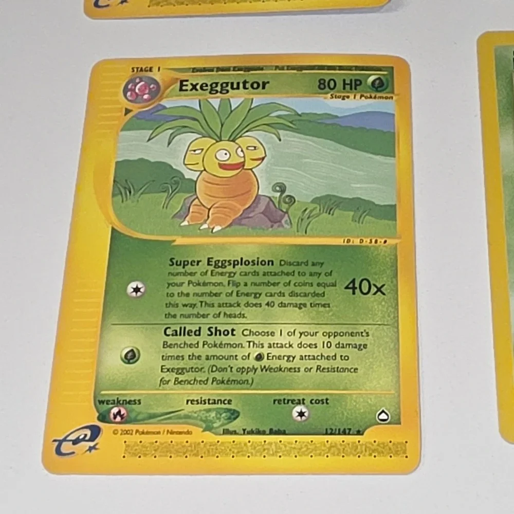 Pokemon vintage card