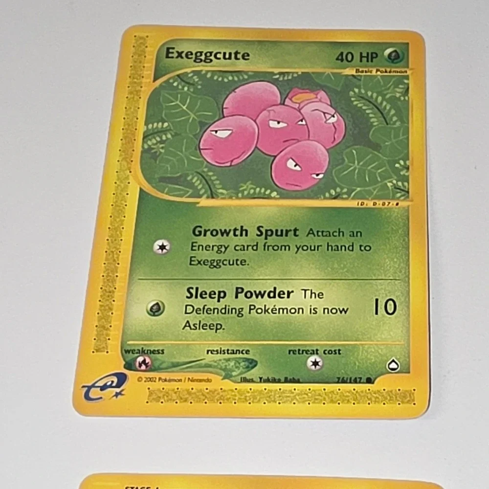 Pokemon vintage card