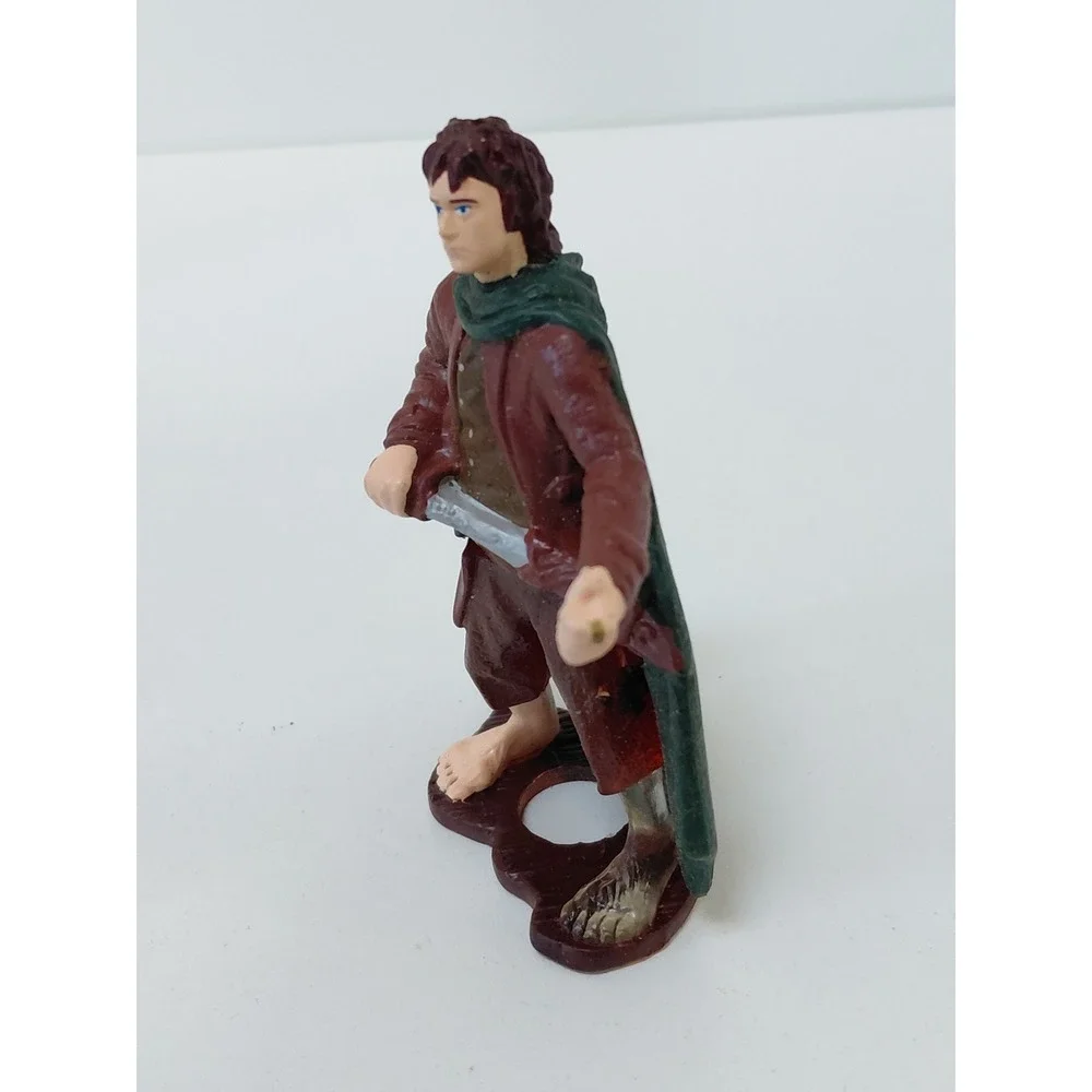 Lord of the Rings Frodo Baggins 3 Inch Miniature Figure Hobbit Sting Sword 2001