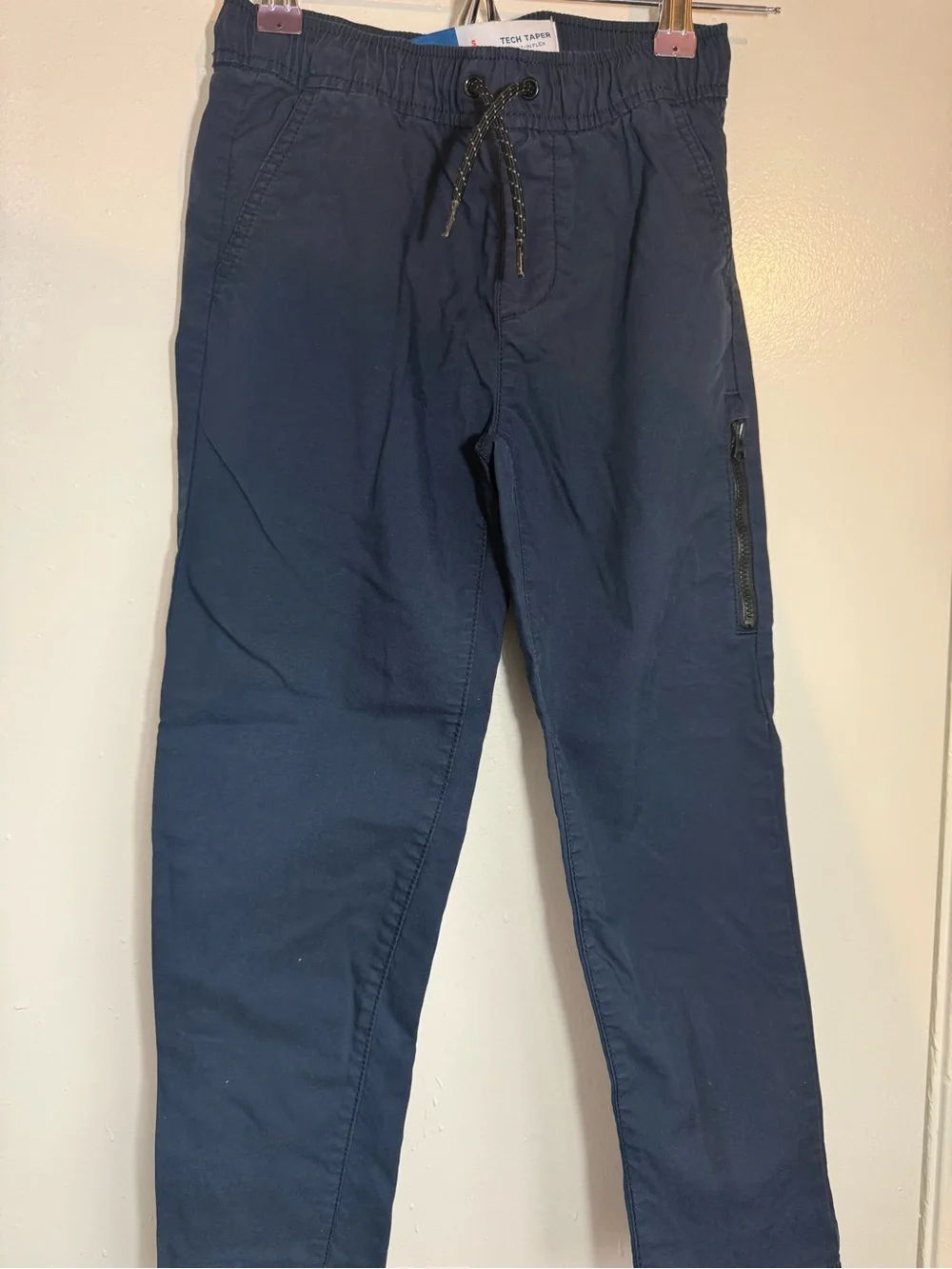 Old Navy Navy Tech Tapered Chino Joggers