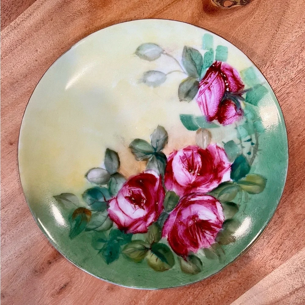 Antique Thomas Sevres plate