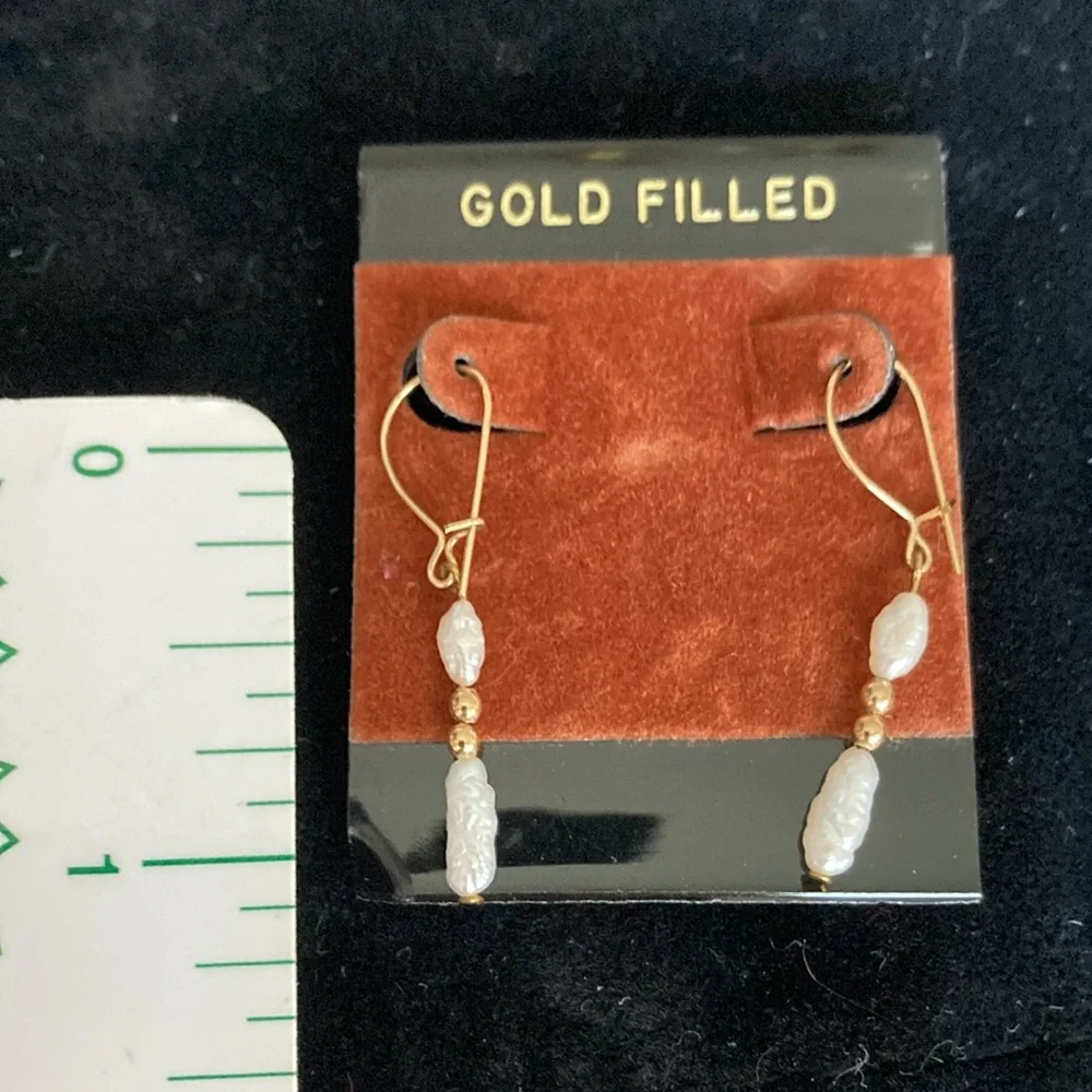 Delicate Simple Freshwater Pearl Bracelet/Earring Set