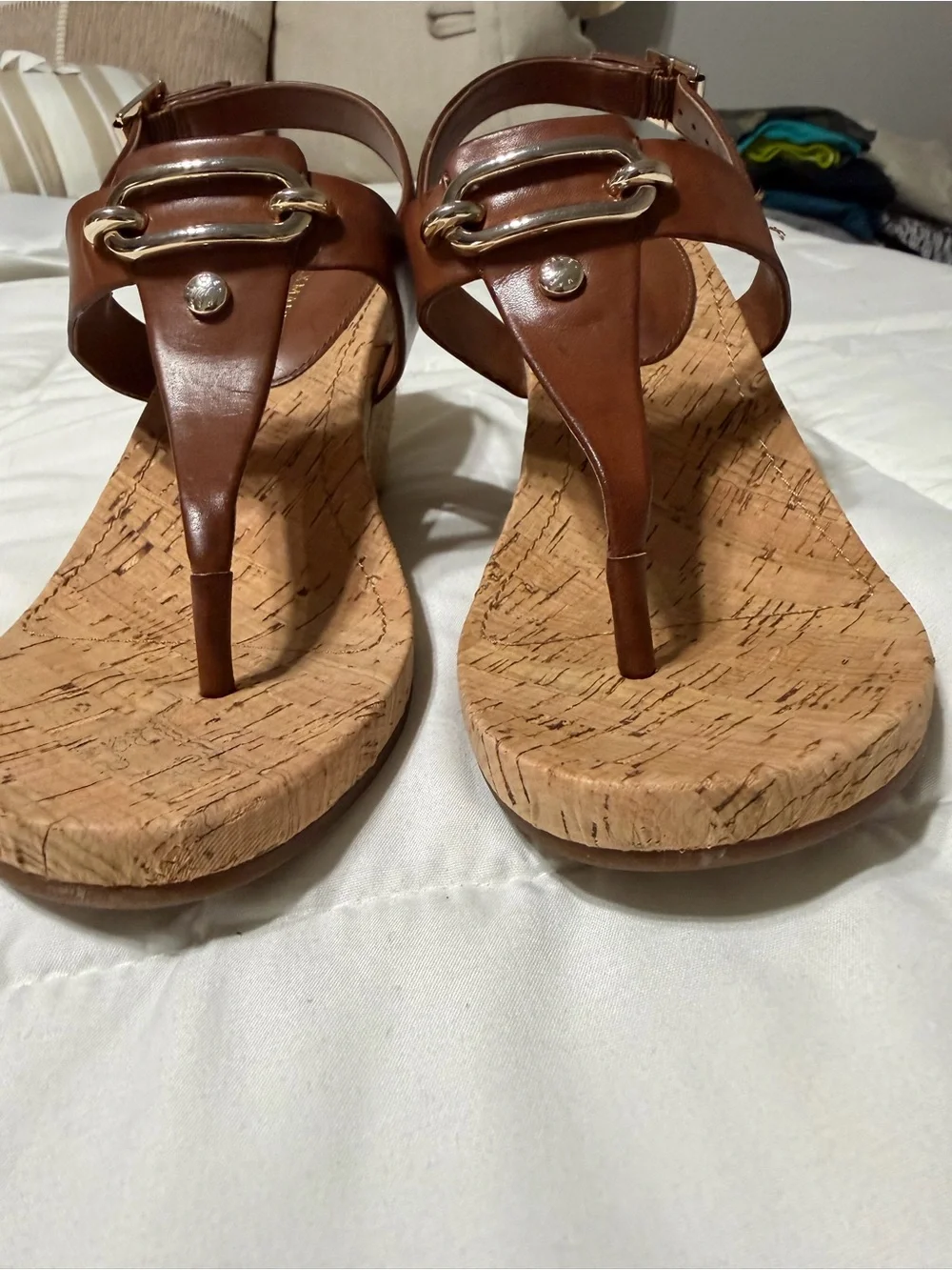 Alex Marie tan leather