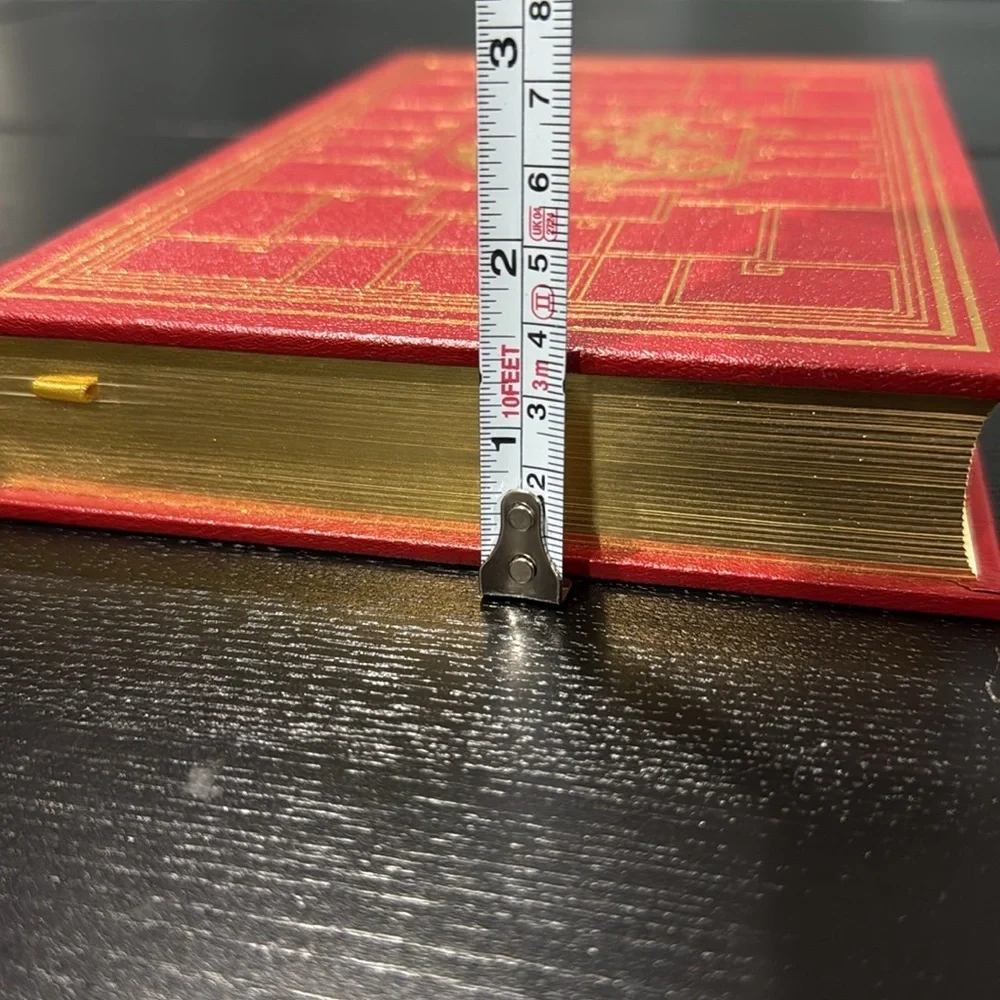 Hong Kong Signed First Edition Leather Bound Franklin Library Vintage Book