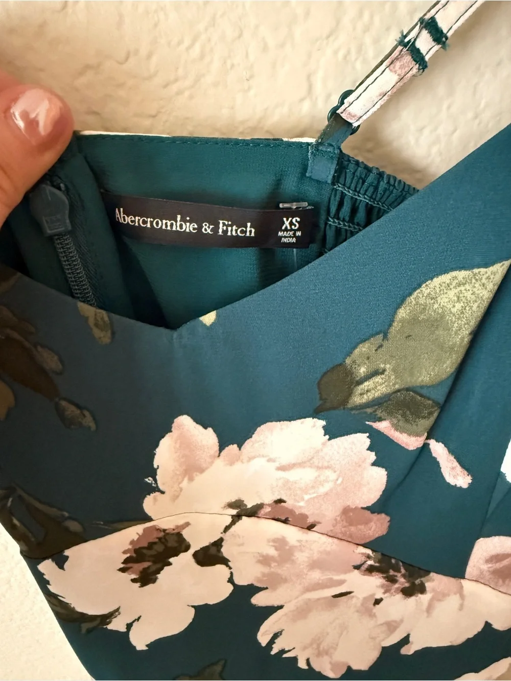 Abercrombie & Fitch sleeveless teal