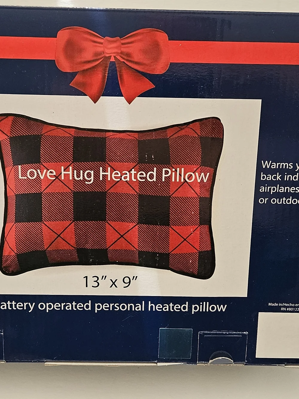 N/A portable cozy red