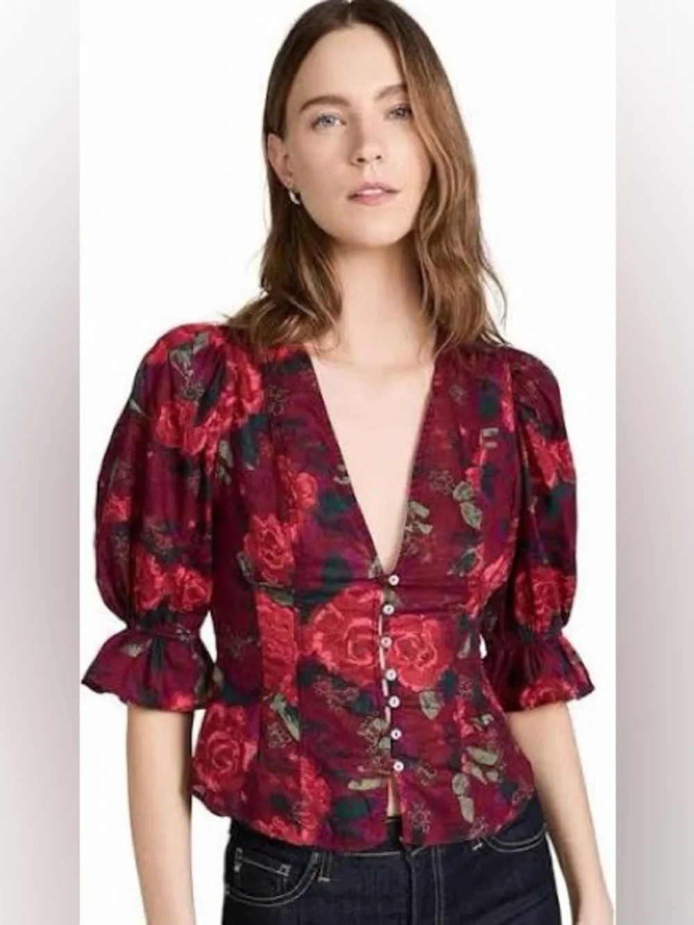 Free People deep neck