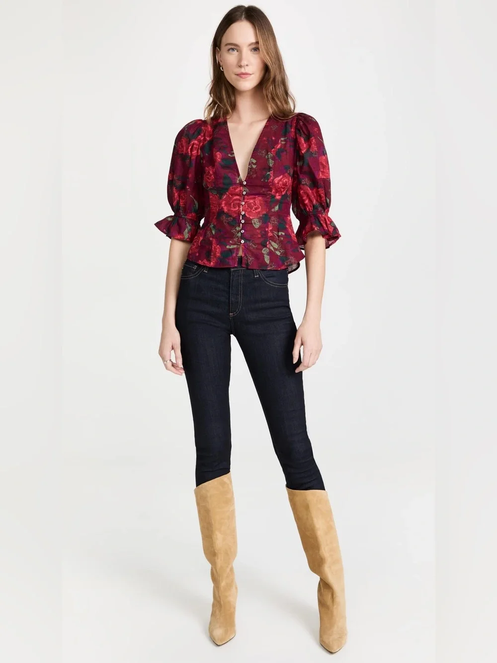 Free People deep neck