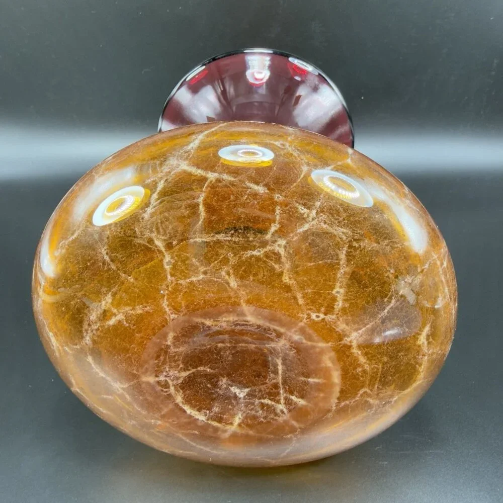 Hand Blown Glass Vase 2003 piper