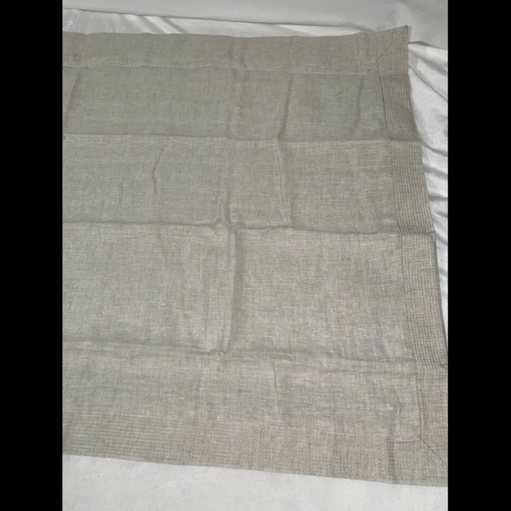 NIB‎ Hotel Collection Natural Linen (1) Standard Sham Pillow Case