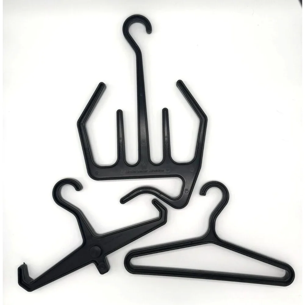 Underwater Kinetics Scuba Gear Hanger Lot - Wetsuit, Super BC, Regulator & Acces
