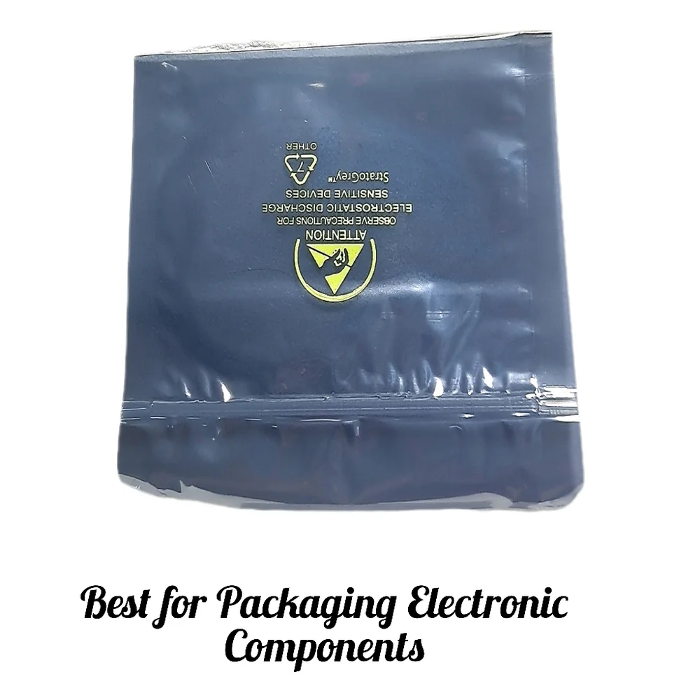 Static Shield Bags Prevent Buildup of Static Electricity 100 Pcs NWOT