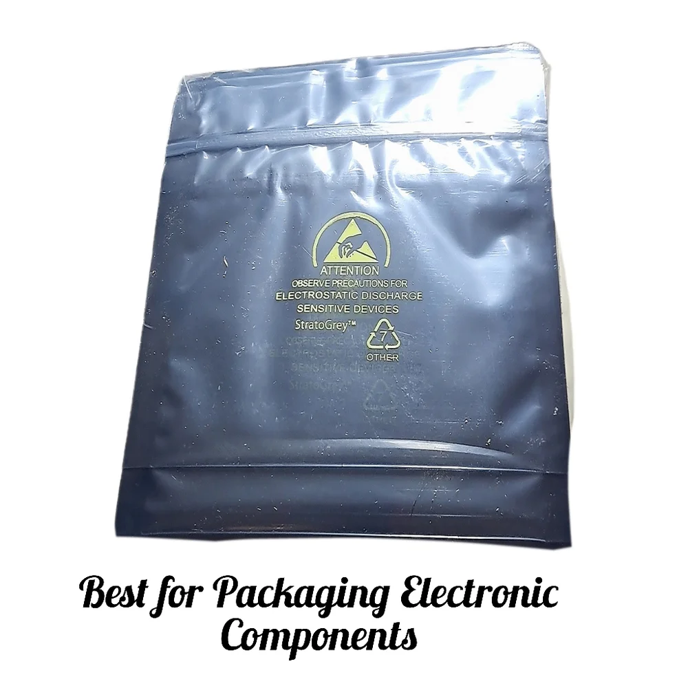 Static Shield Bags Prevent Buildup of Static Electricity 100 Pcs NWOT
