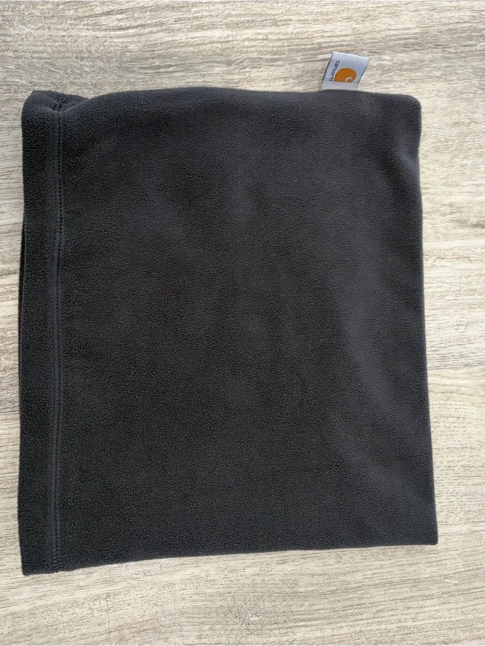 Carhartt fleece neck gaiter Warmer Scarf Winter Workwear Men’s Womens Gray Logo