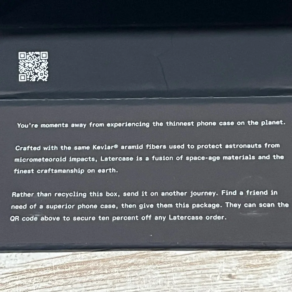 Latercase open box