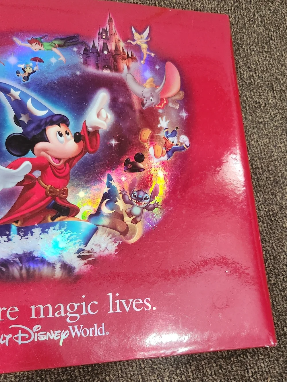 Disney bright red