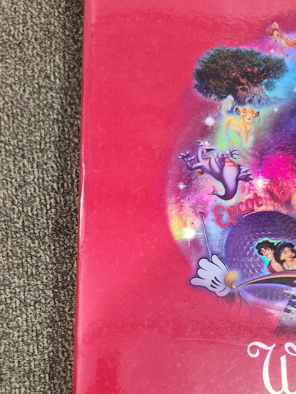 Disney bright red