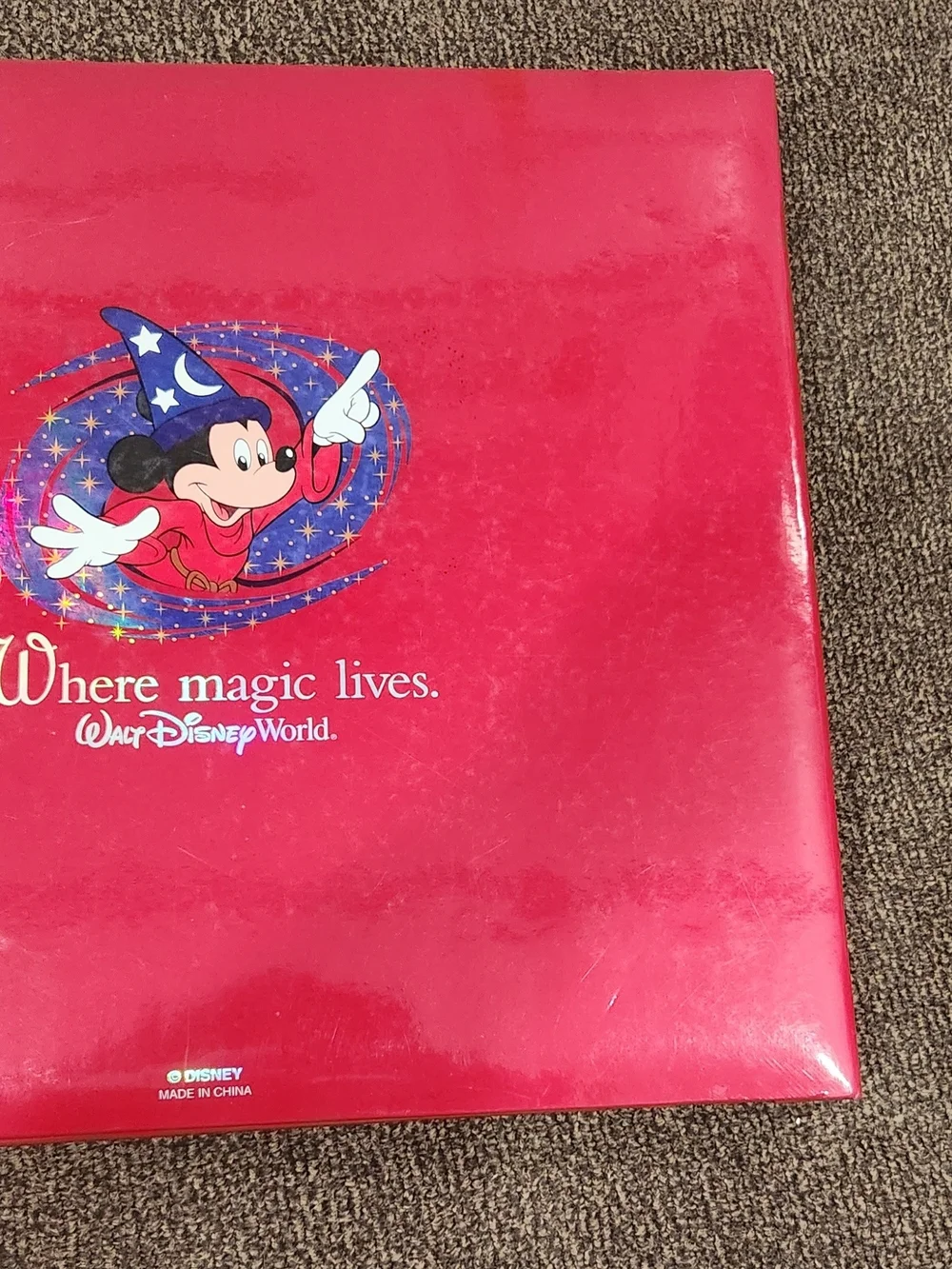 Disney bright red