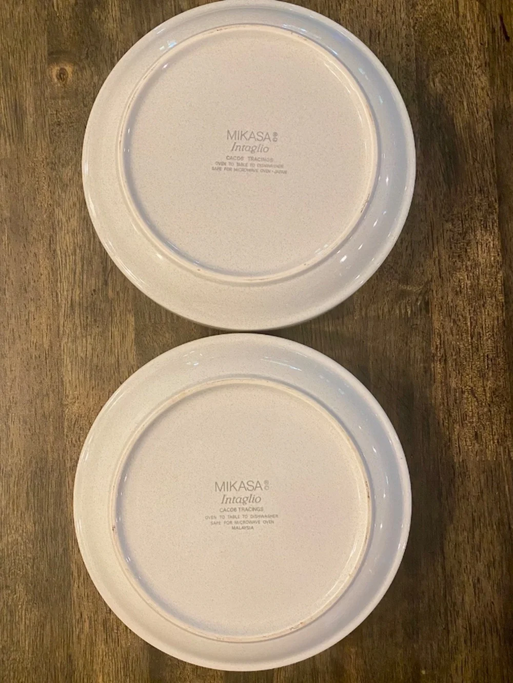 Mikasa intaglio tracings