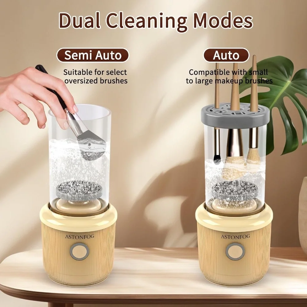 Cordless Rechargeable Makeup Brush Cleaner