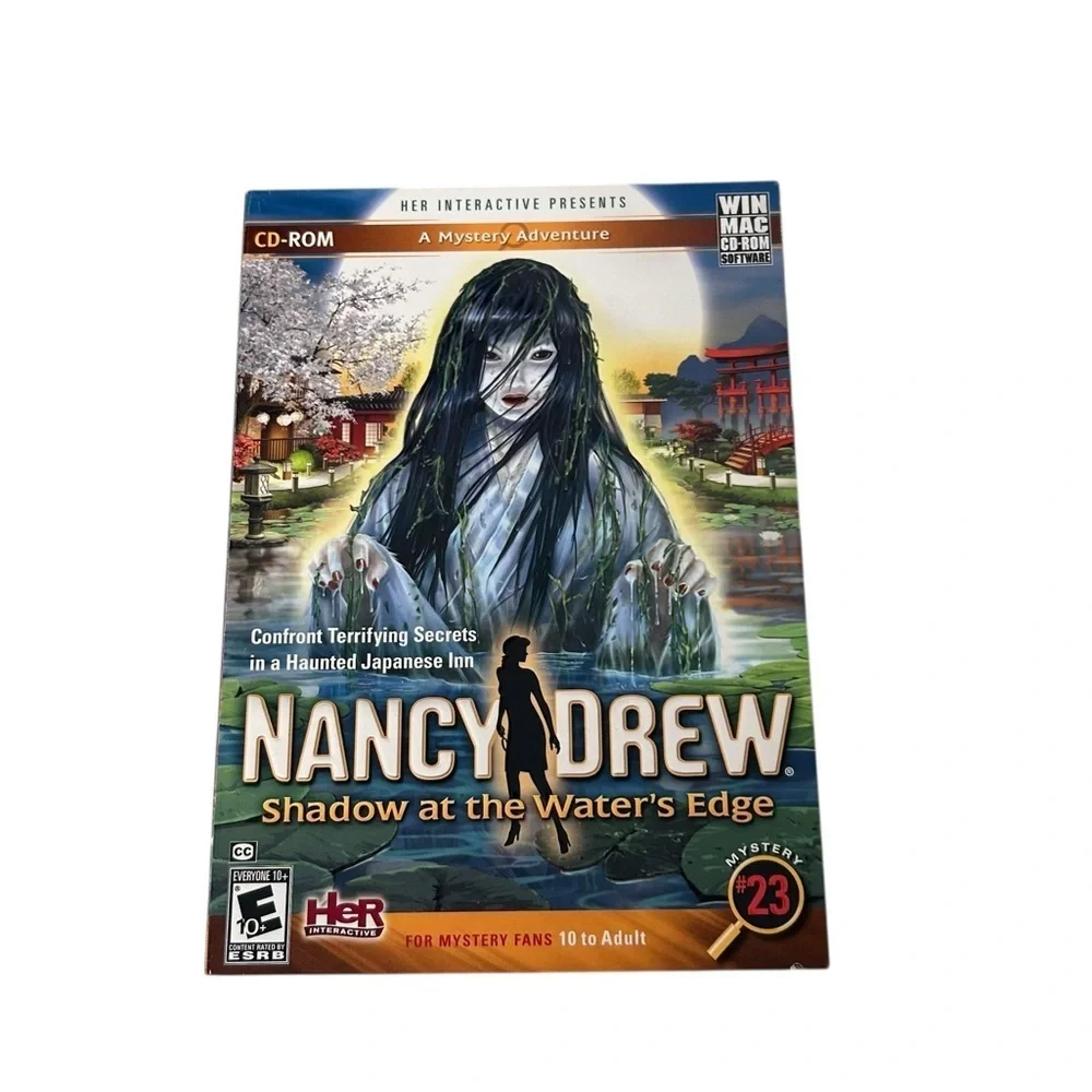 Nancy Drew Shadow at the Water’s Edge #23 PC CD-ROM Computer Mystery Game
