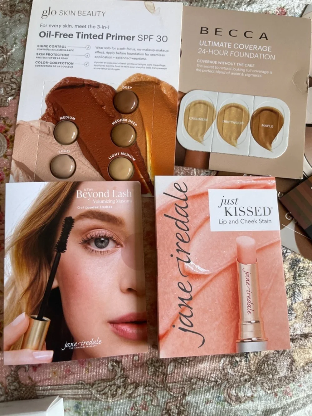 Clean Beauty bundle with makeup bag