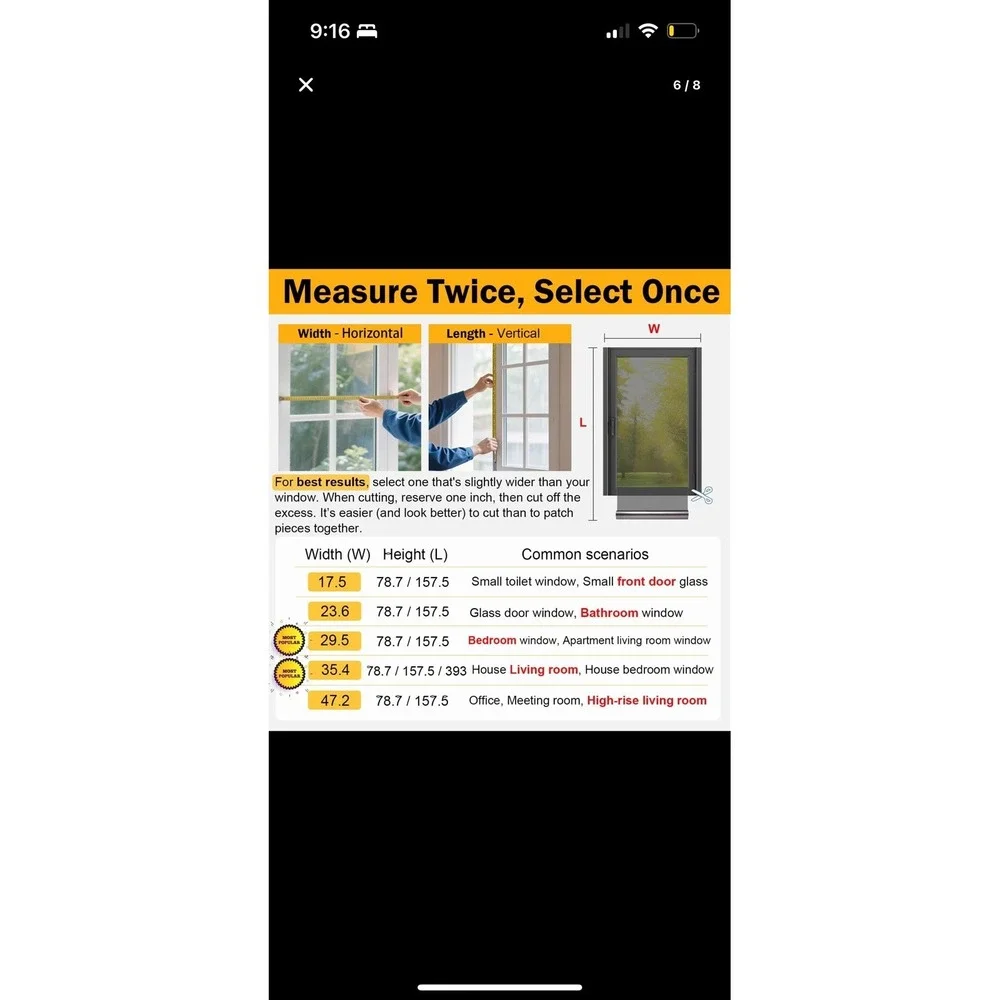 savvy choice product window