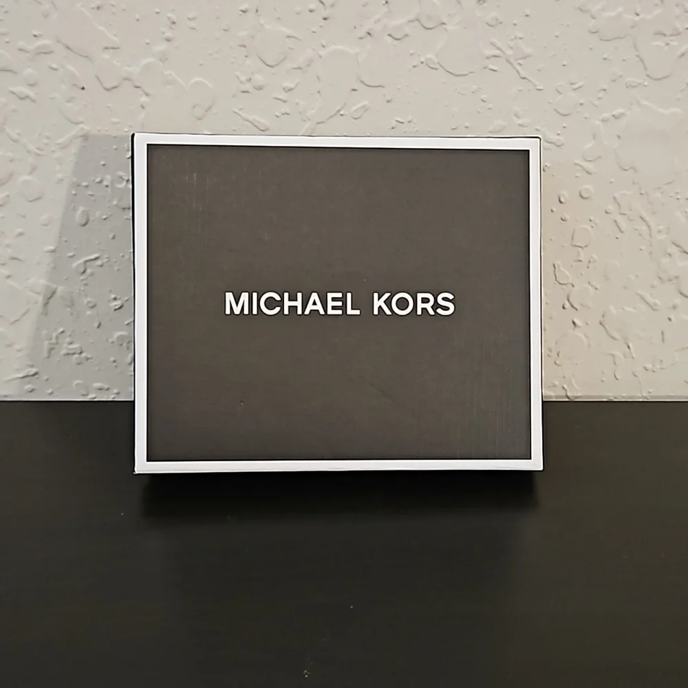 Michael Kors Jet Set Mens Slim Billfold Wallet, NWT, Black