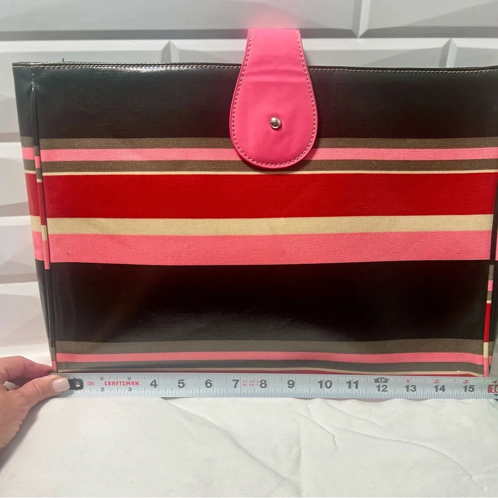 Franklin Covey‎ Striped Multicolor Laptop Tablet  Bag Never Used