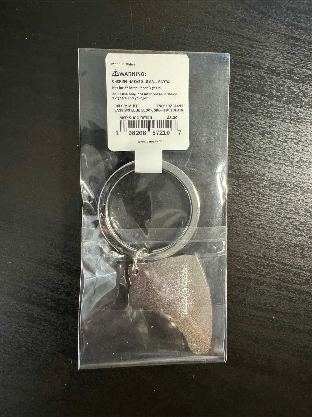 Vans keychain sneaker