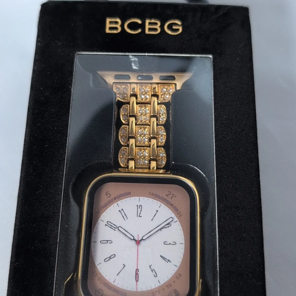 BCBG gold tone