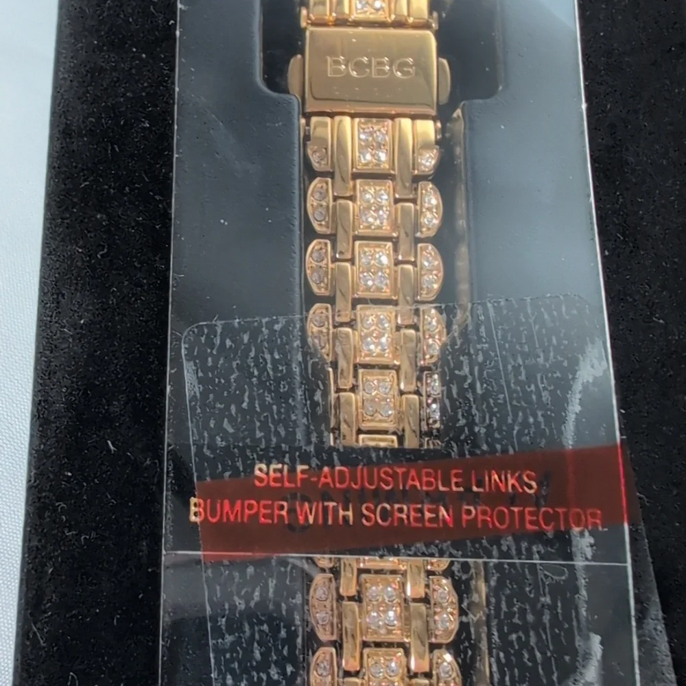 BCBG gold tone