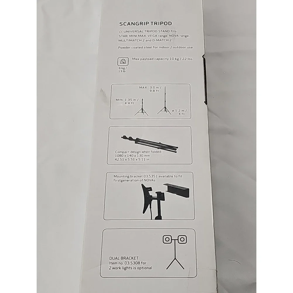 SCANGRIP 03.5431 Tripod